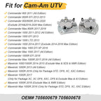 Set of 2 Front Left & Right Brake Calipers for Can Am Commander Max 800R 1000R (2017–2018)