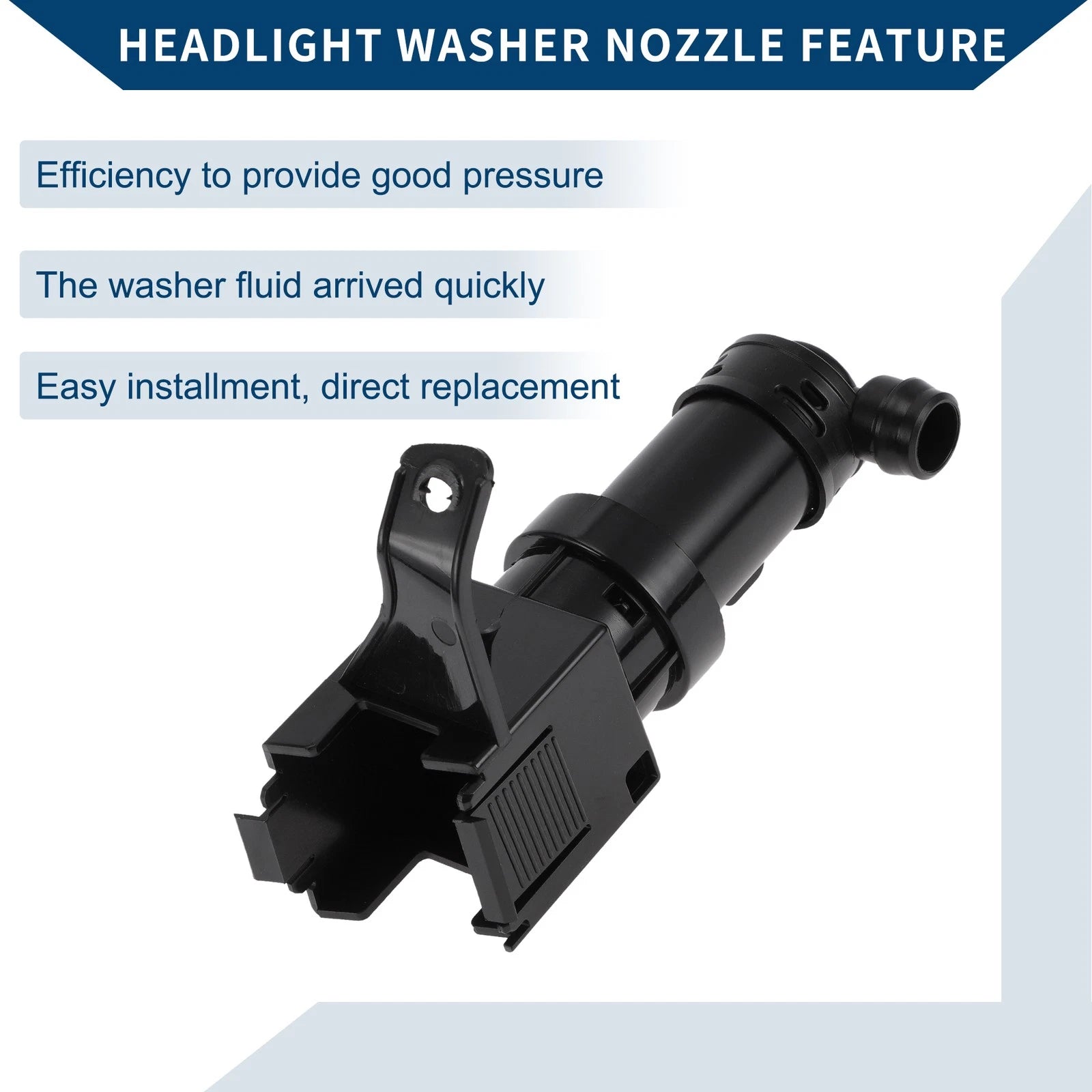 Front Driver Side Headlight Washer Nozzle for Lexus LS430 (2004–2006) No. 8520850021