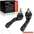 2X Front Outer Tie Rod End for Hyundai Accent (2018–2022) Kia Rio (2018–2023)