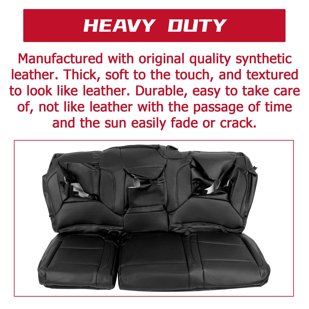 Set of 2 Factory Style Seat Covers for Chevy Silverado (2019-2021)