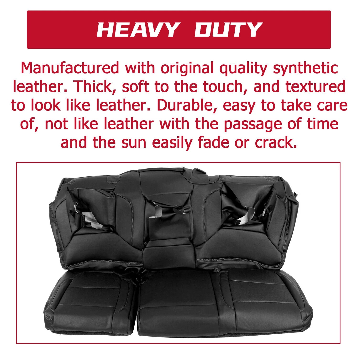 Set of 2 Factory Style Seat Covers for Chevy Silverado (2019-2021)