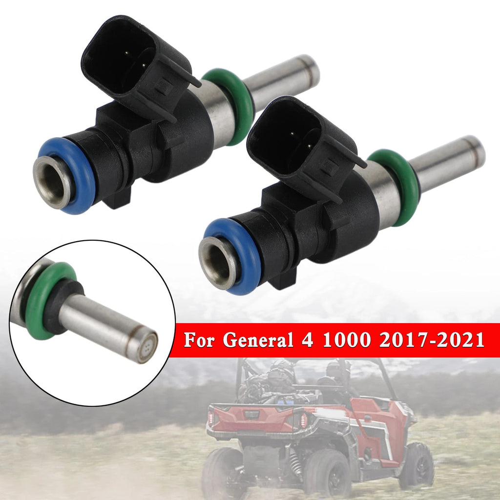 2X Fuel Injectors for Polaris General RZR RS1 XP1000 (2014–2021) 2521387 0280158337