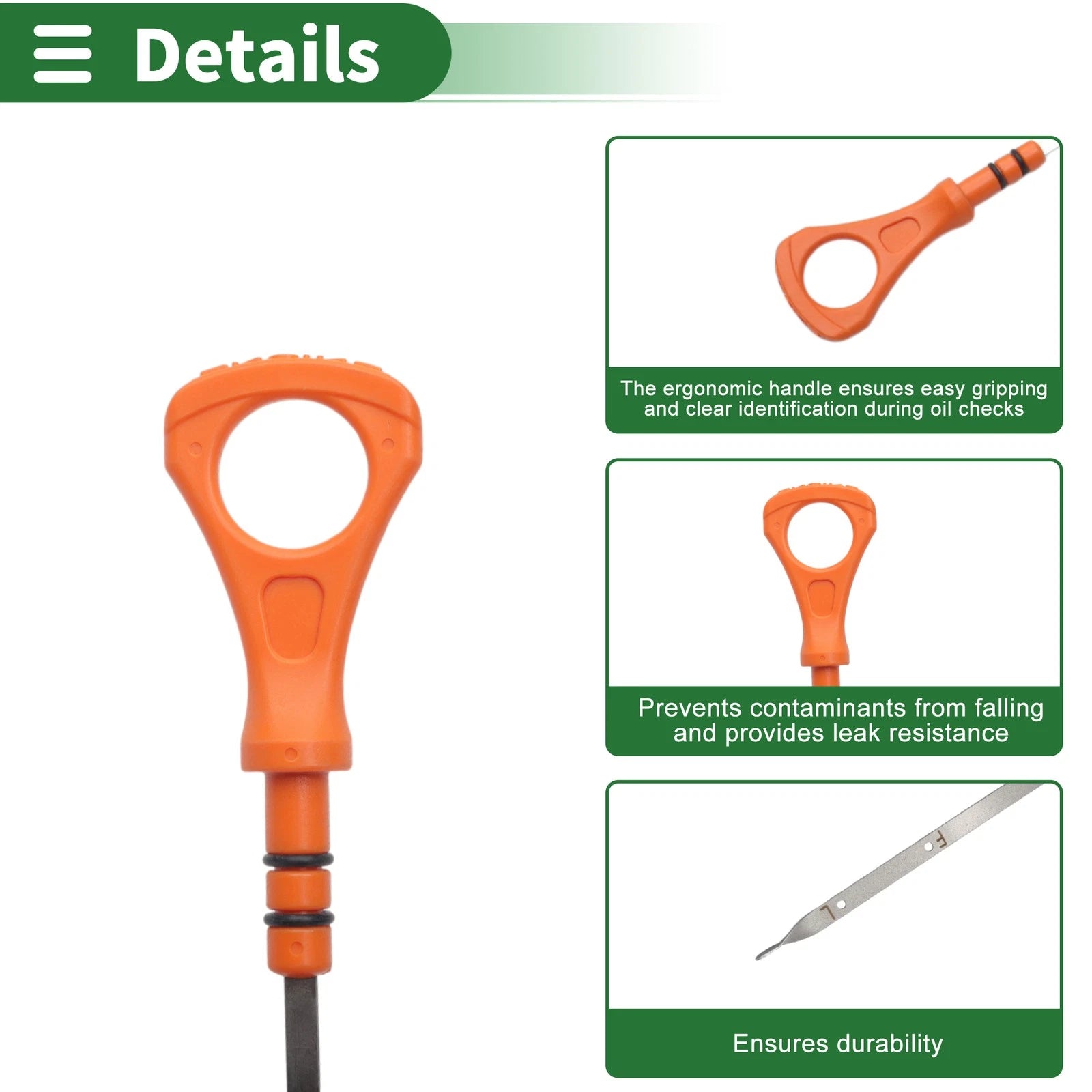 Oil Level Dipstick No. 266112A300 for Hyundai Accent, Kia Soul, Rio (2009–2014)
