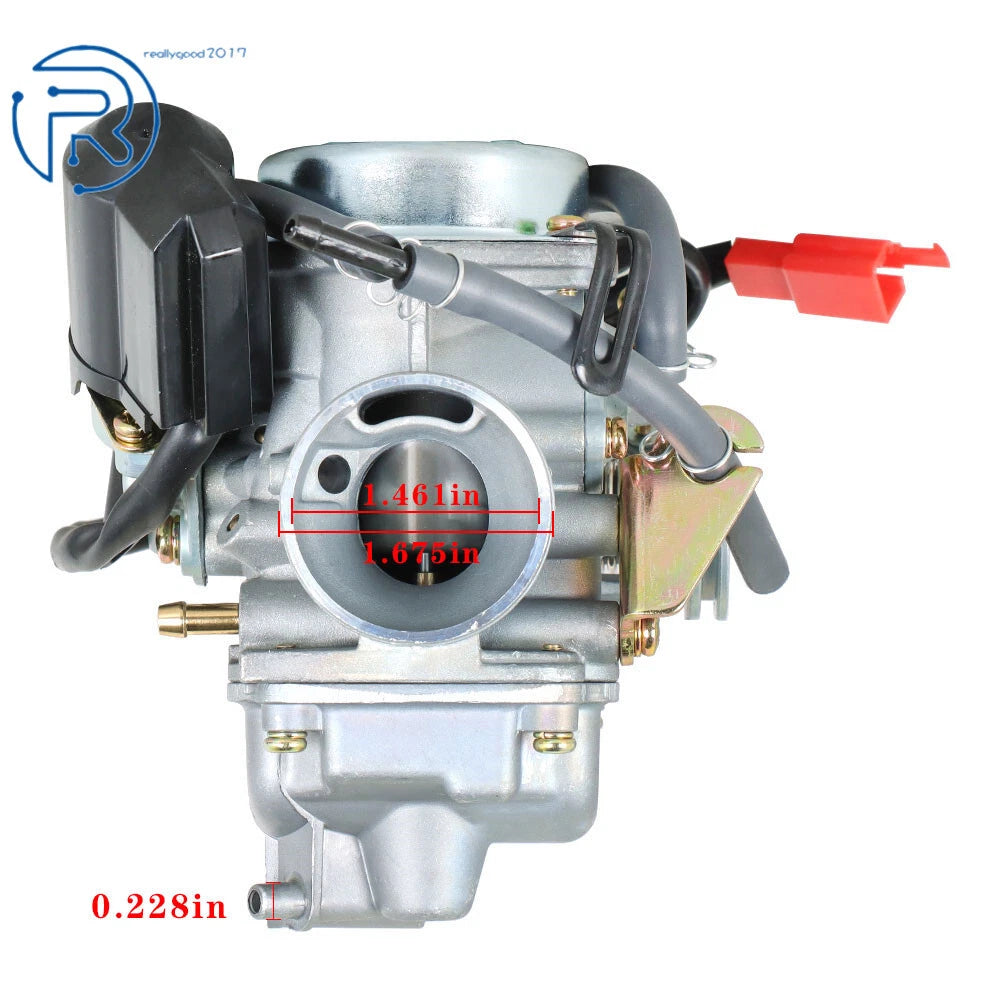 24mm Carburetor Air Filter for GY6 150cc ATV Go Kart Scooter (Kazuma, Taotao, SunL)