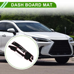 Dashboard Cover Mat for Lexus ES 2019-2022 Sun Protector Pad Black Red