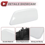 Front Left Washer Nozzle Cover Cap for Subaru Forester (2009–2012) White