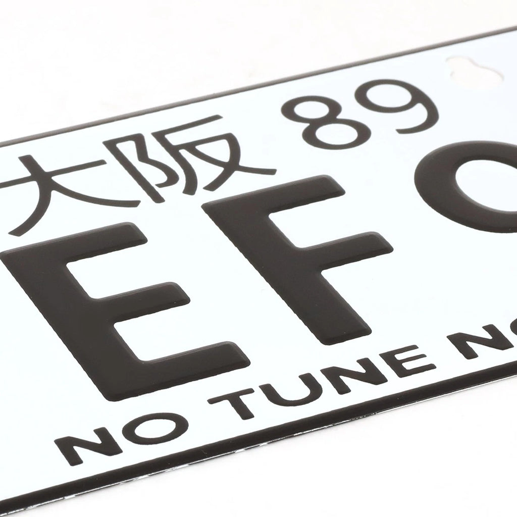 NRG Innovations Aluminum Mini License Plate for Osaka 89 (MP-001-EF9)