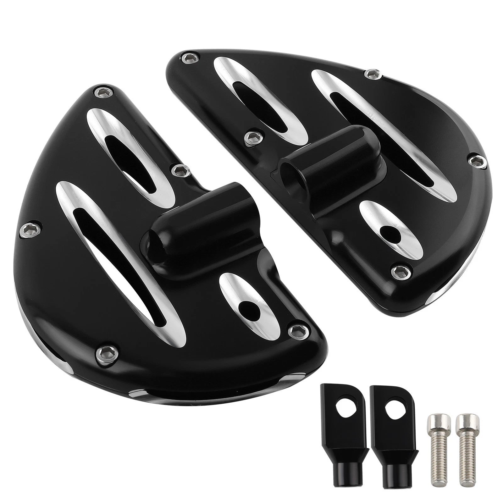CNC Cut Male Mount Foot Pegs for Harley Touring (2014–2023)