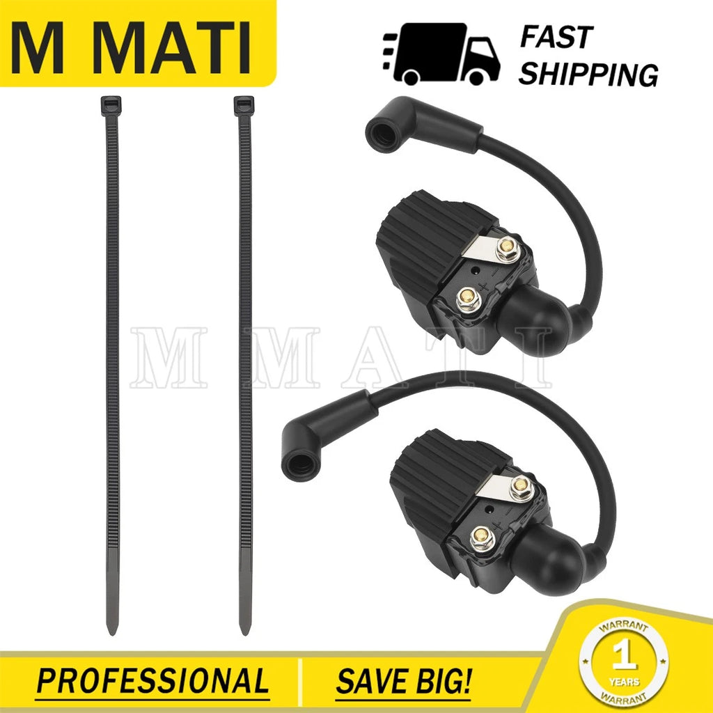 Ignition Coil & Cable for Outboard 6HP 8HP 9.9HP 10HP 15HP 20HP 25HP (813715A2)