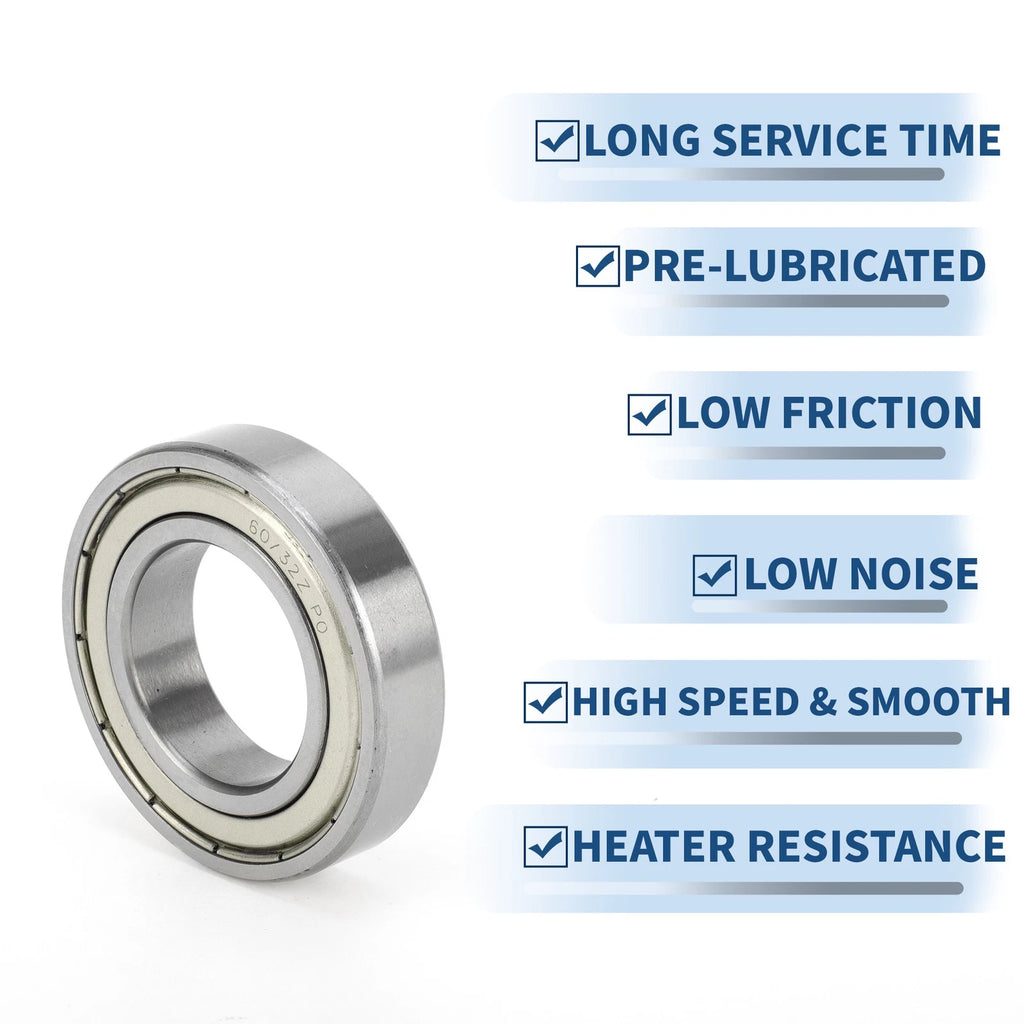 Deep Groove Ball Bearing P0 for Scooter Skateboard Wheel (32x58x13mm)
