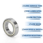 Deep Groove Ball Bearing P0 for Scooter Skateboard Wheel (32x58x13mm)