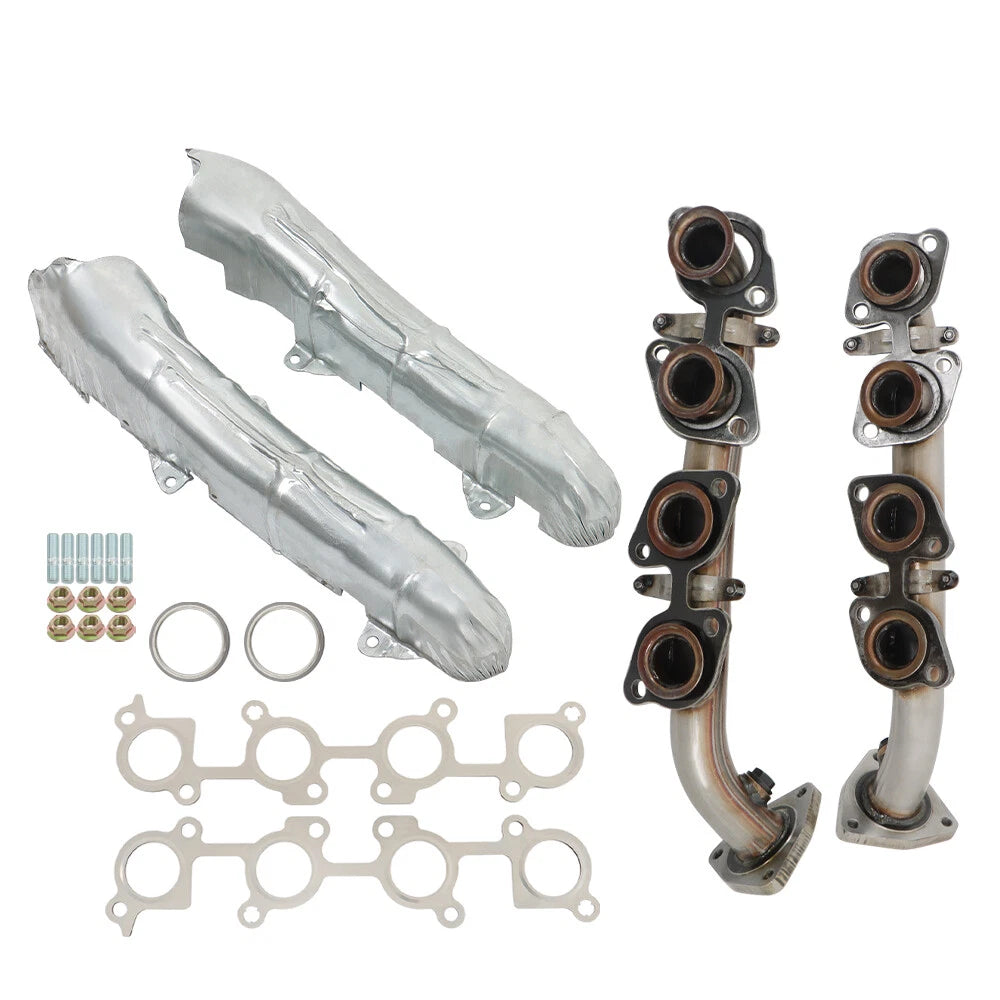 Set of 2 Exhaust Manifolds for Toyota Sequoia (2001–2004) W/Gasket