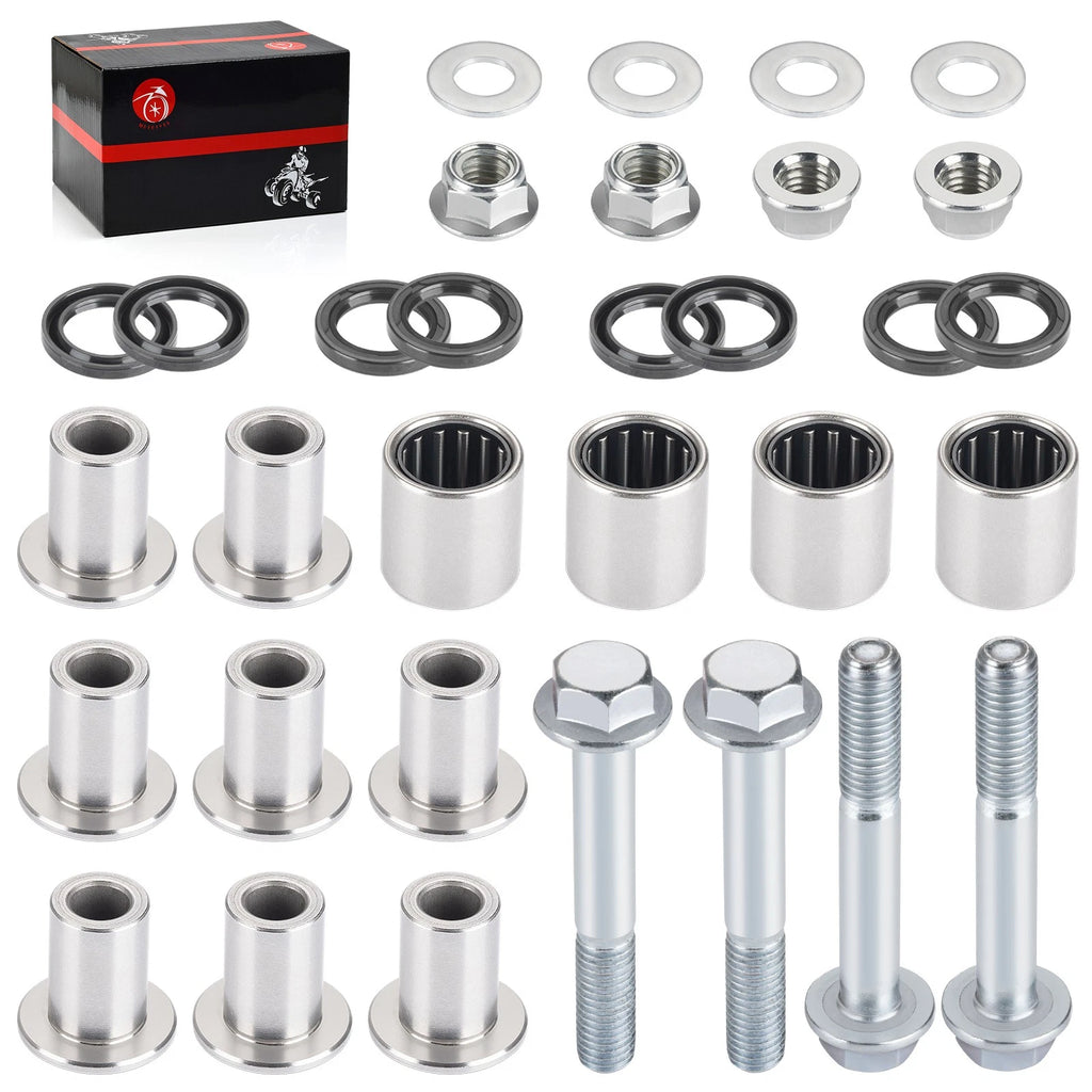 Upper Front A Arm Bushing Bearing w/ Bolt for Suzuki Quadsport LTZ400 (2003–2014)