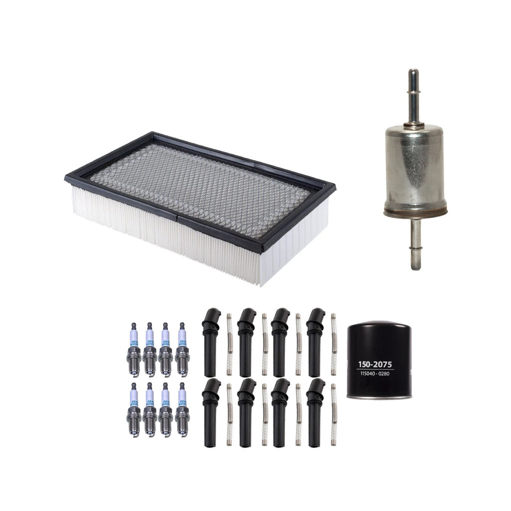 Tune Up Kit with 8 NGK Spark Plugs & Boots for Mercury Mountaineer (2002–2005)