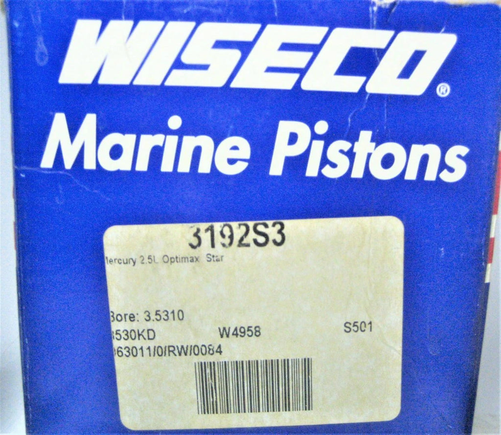 Wiseco 3192S3 Piston for Mercury Mariner Optimax Outboard
