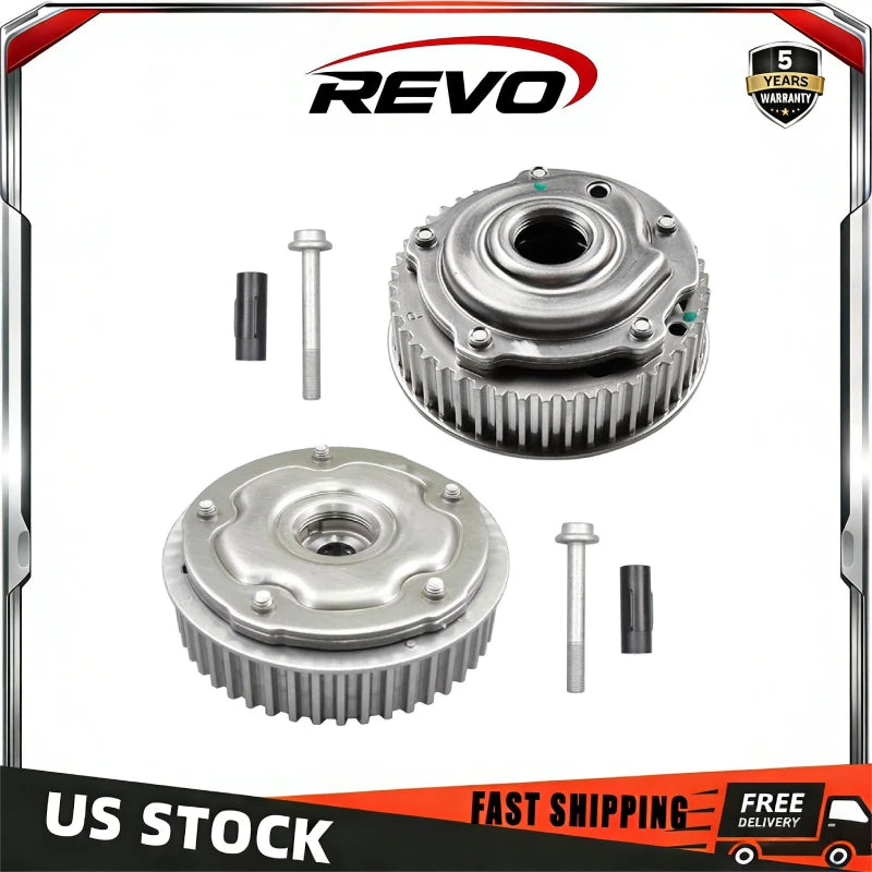 Intake & Exhaust Camshaft Phaser VVT Sprocket for Chevy Cruze Sonic (2011–2019) 55567048/049