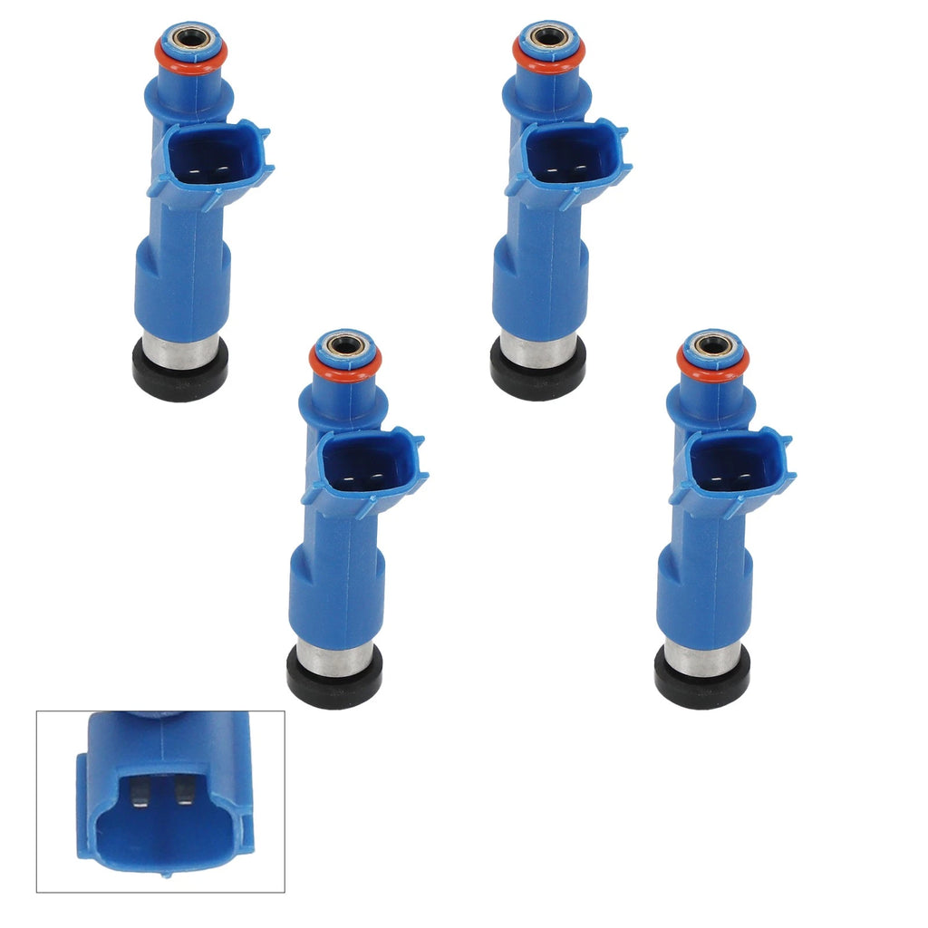 Set of 4 Fuel Injectors for Toyota Yaris 1.5L (2006–2012) 67407 12 Hole Design