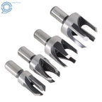 8 Pcs Wood Plug Hole Cutter Dowel Maker Drill Bit Set