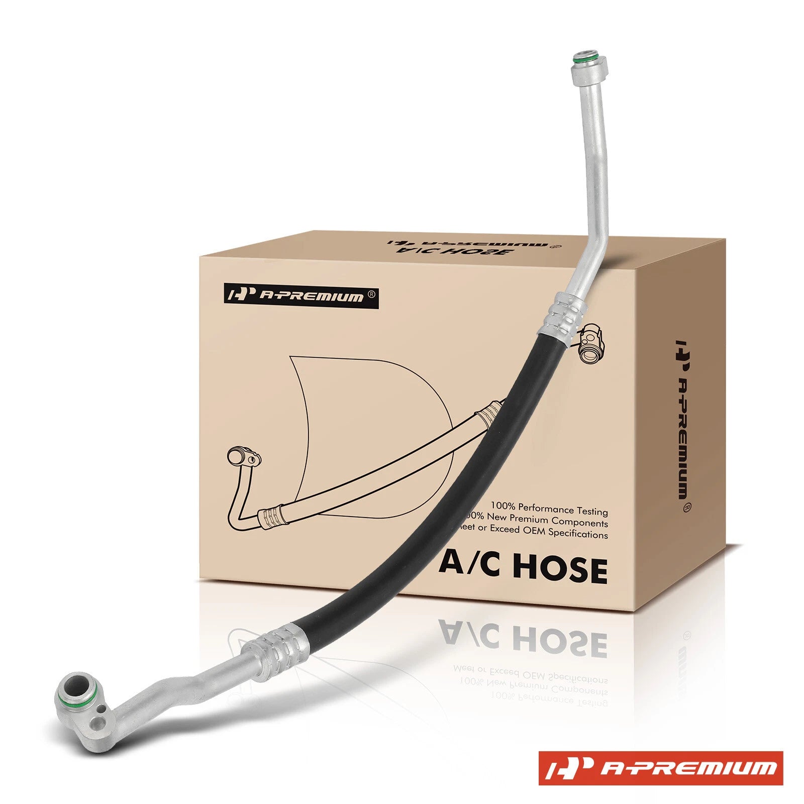 A/C Refrigerant Suction Line for Toyota Corolla and Matrix (2009-2013)