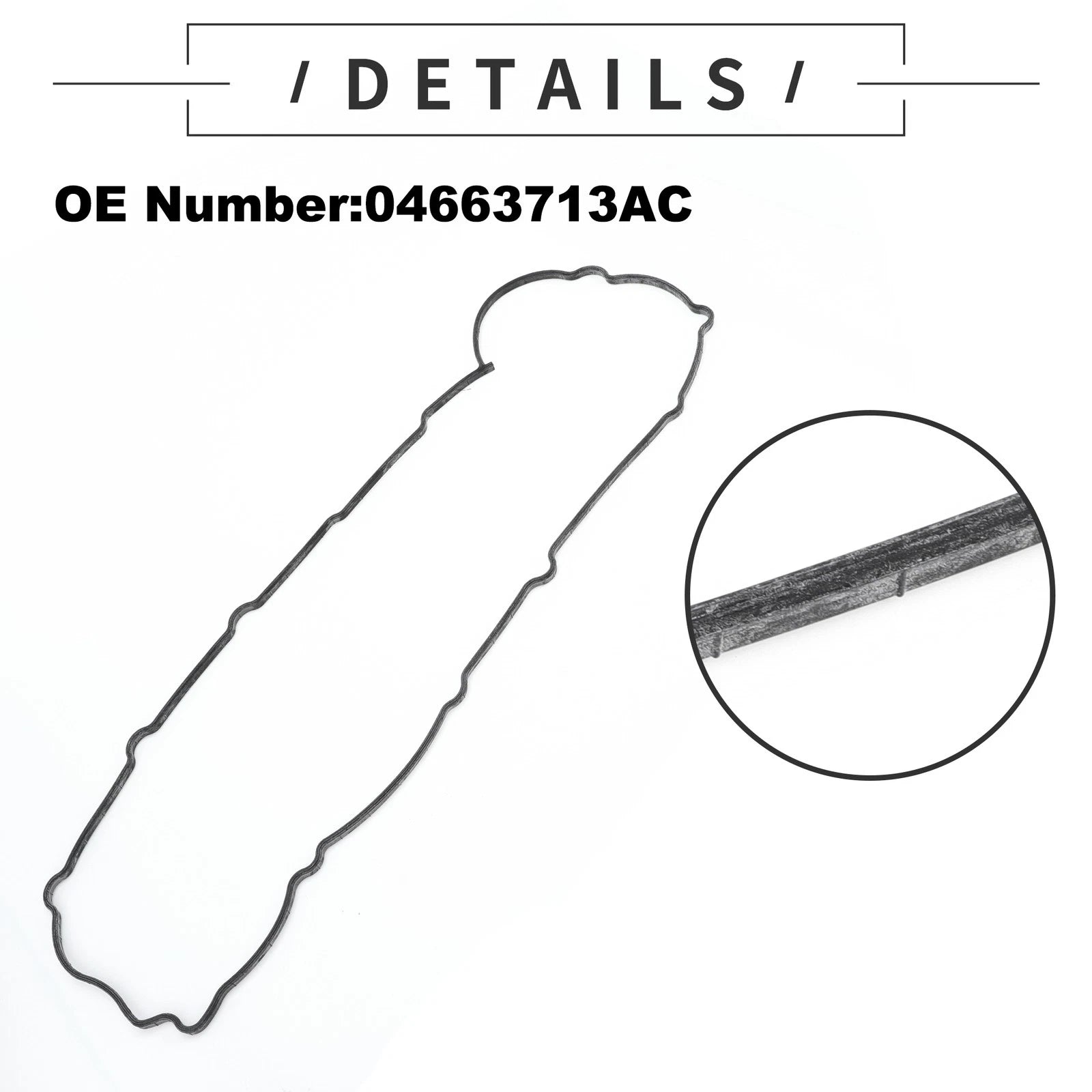 Valve Cover Gasket No. 04663713AC for Dodge Charger SE 2008–2010