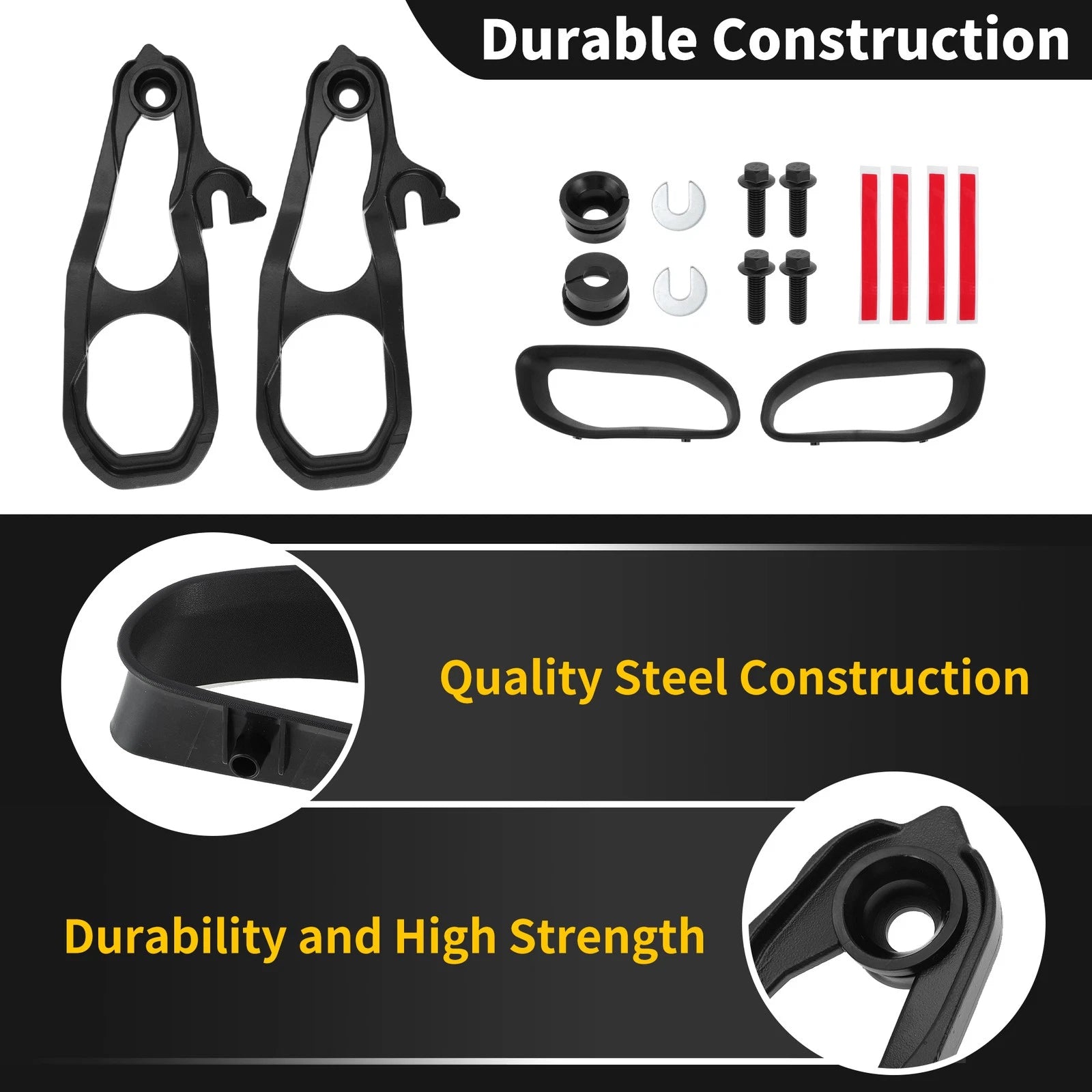 Front Tow Hooks for Dodge Ram 1500 DT (2019–2024) No. 82215268AB/68272945AB