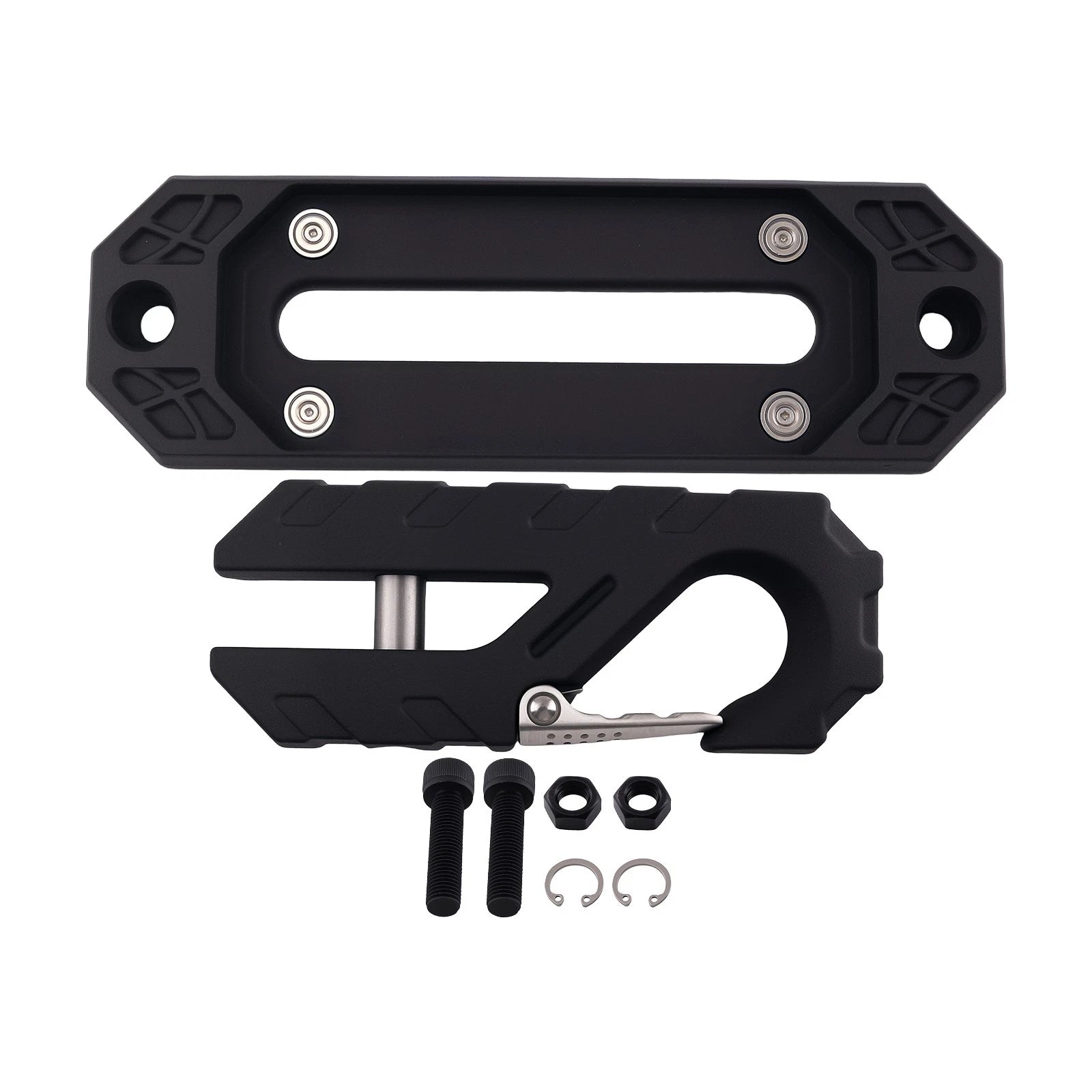 Winch Mount Kit for Universal Vehicles (6061 Aluminum, 40cr Steel)
