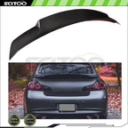 Carbon Fiber Wing Spoiler Lip for Infiniti G37 G25 (2007–2013)