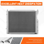 Full Aluminum 3-Row Cooling Radiator for Ford Mustang (2005–2014)