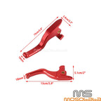 5.9'' Brake & Clutch Hand Lever Set for Harley Softail Fat Boy
