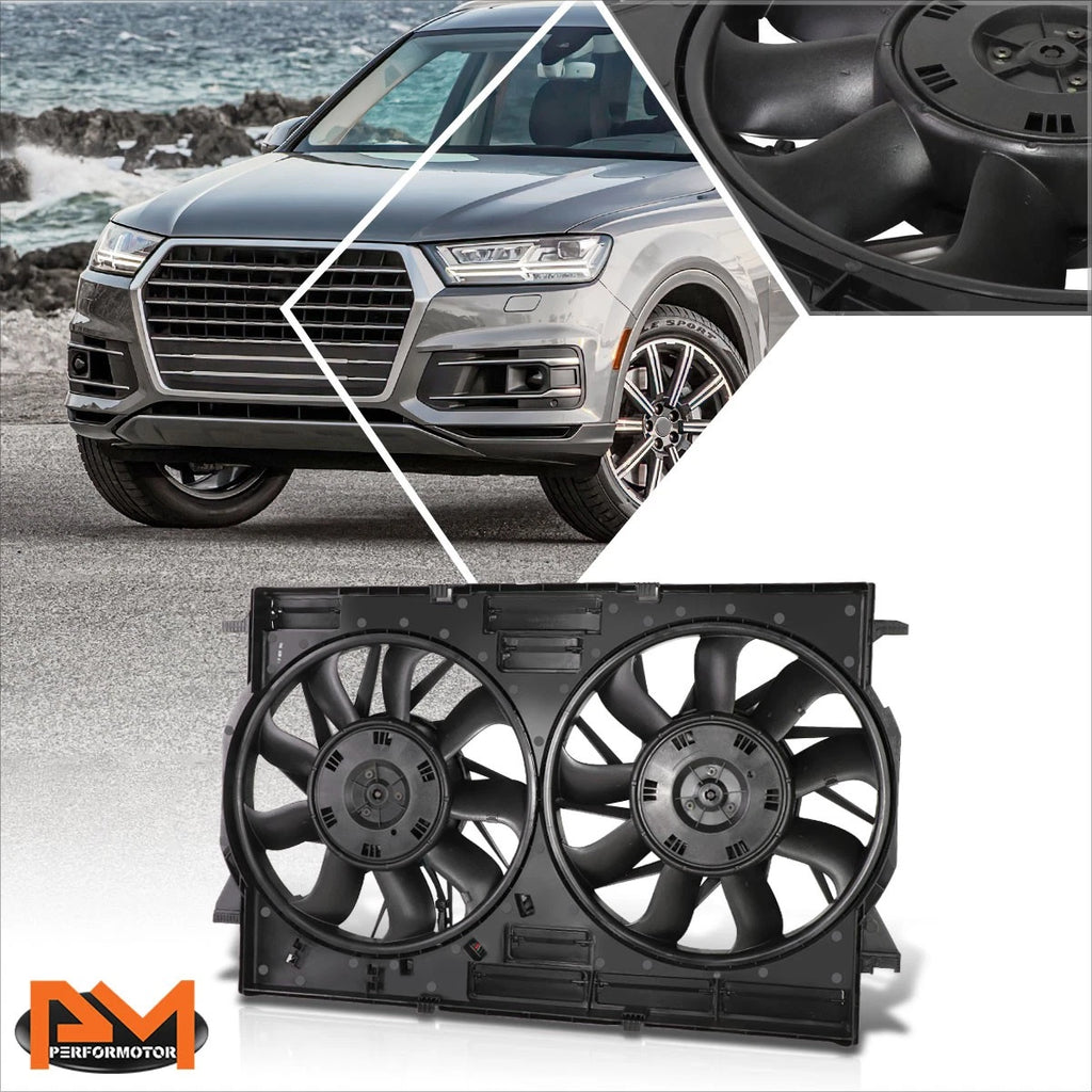 Electric Radiator Cooling Fan Assembly for Audi Q7 2.0T (2017–2019)