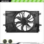 Radiator Cooling Fan Assembly Driver Side for Chevrolet Cruze (2017–2019)