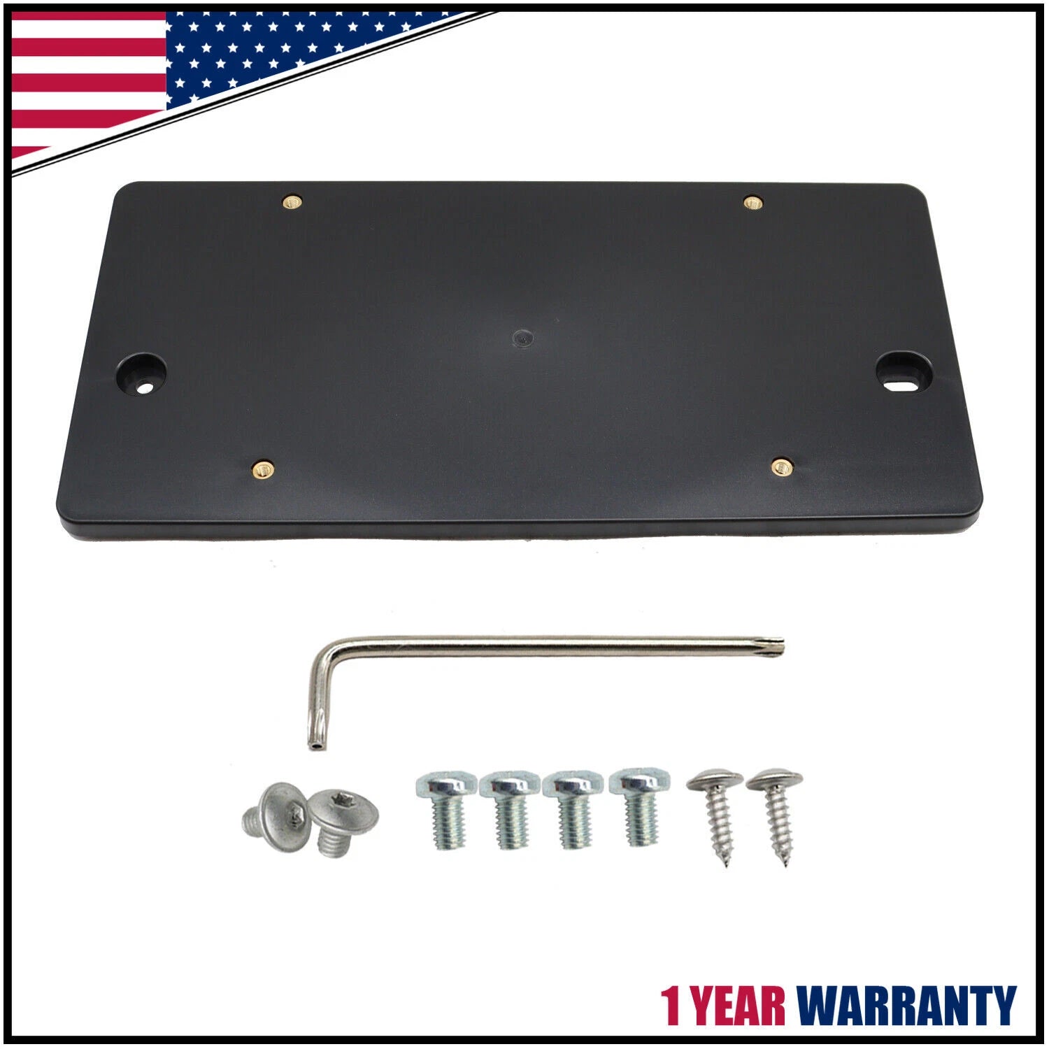 Rear License Plate Mount Bracket for Audi Q7 (2010–2023)