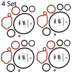 Set of 4 Carburetor Repair Kits for Briggs & Stratton (590589, 08P502, 093J02, 09P602)