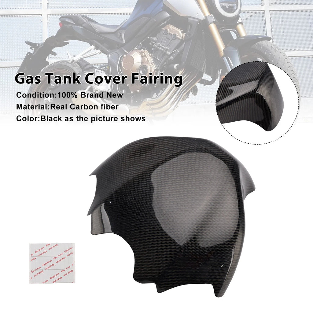 Carbon Fiber Tank Cover Fairing for Honda CB650R CBR650R (2019–2025)