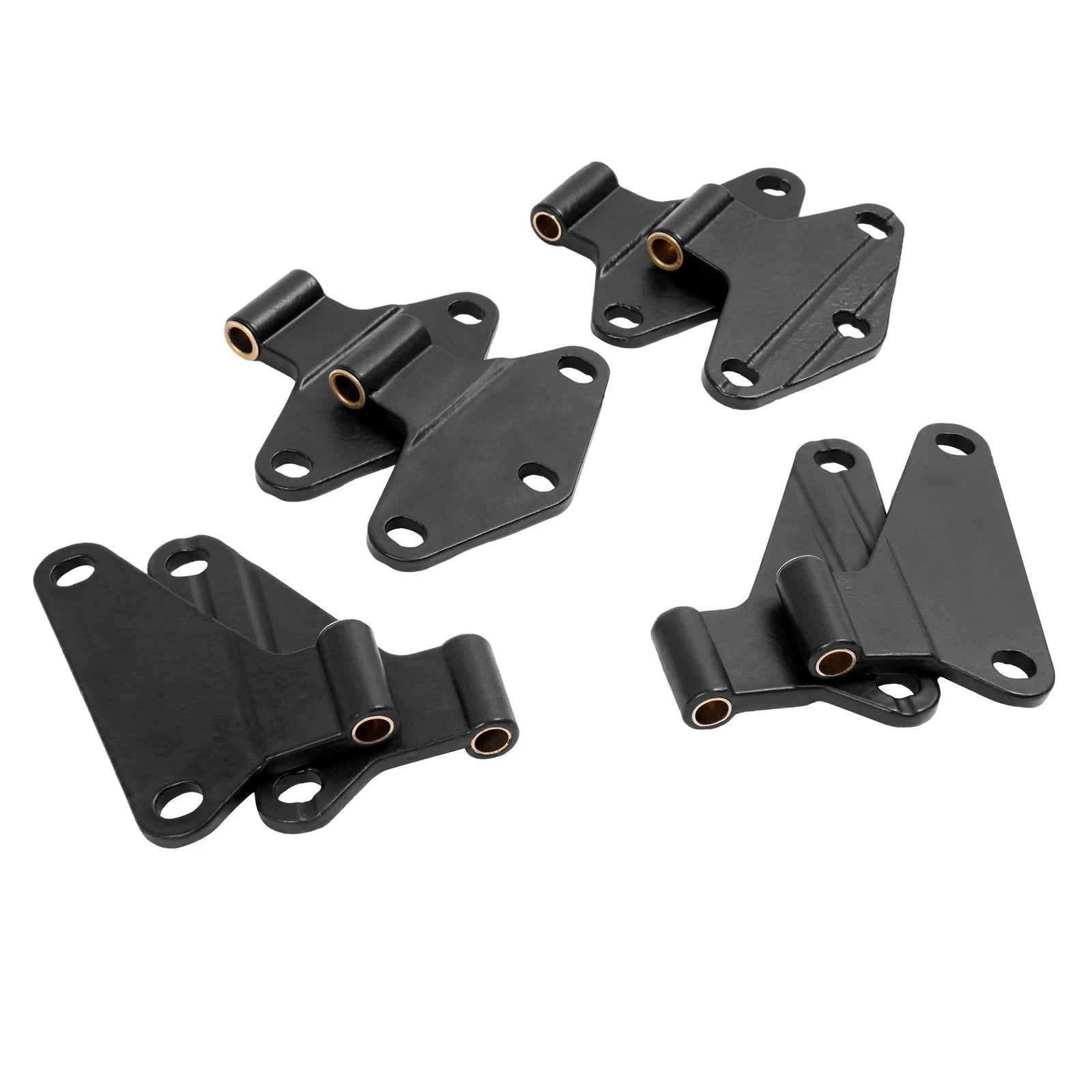 Set of 8 Inner Steel Body Door Hinges for Jeep Wrangler JK (2007–2018)