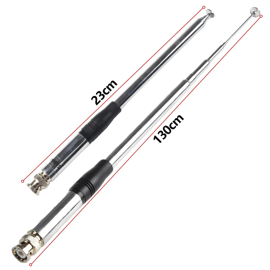 Telescoping Rod Antenna for CB Handheld Radios (27MHz, 9-51 Inch Length)