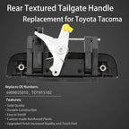 Tailgate Door Handle for Toyota Tacoma (1995-2004) - Black