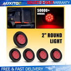 2" Round 9LED Trailer Side Marker Light for Truck (5-25X)