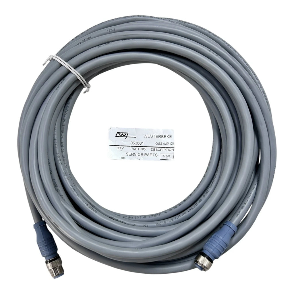 NMEA Network Cable for Westerbeke (053061) Male to Female 36FT