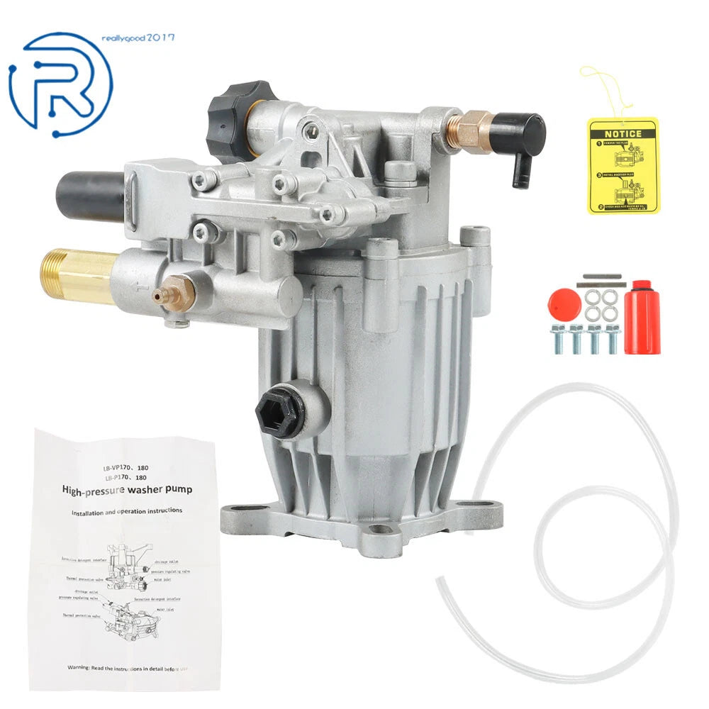 Replacement Pump for Pressure Washer MAX 3000 PSI (2.5 GPM)
