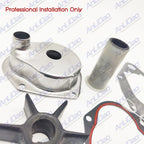Water Pump Impeller Housing Kit for Mercury 40HP-60HP (1991–Present) 46-812966A12