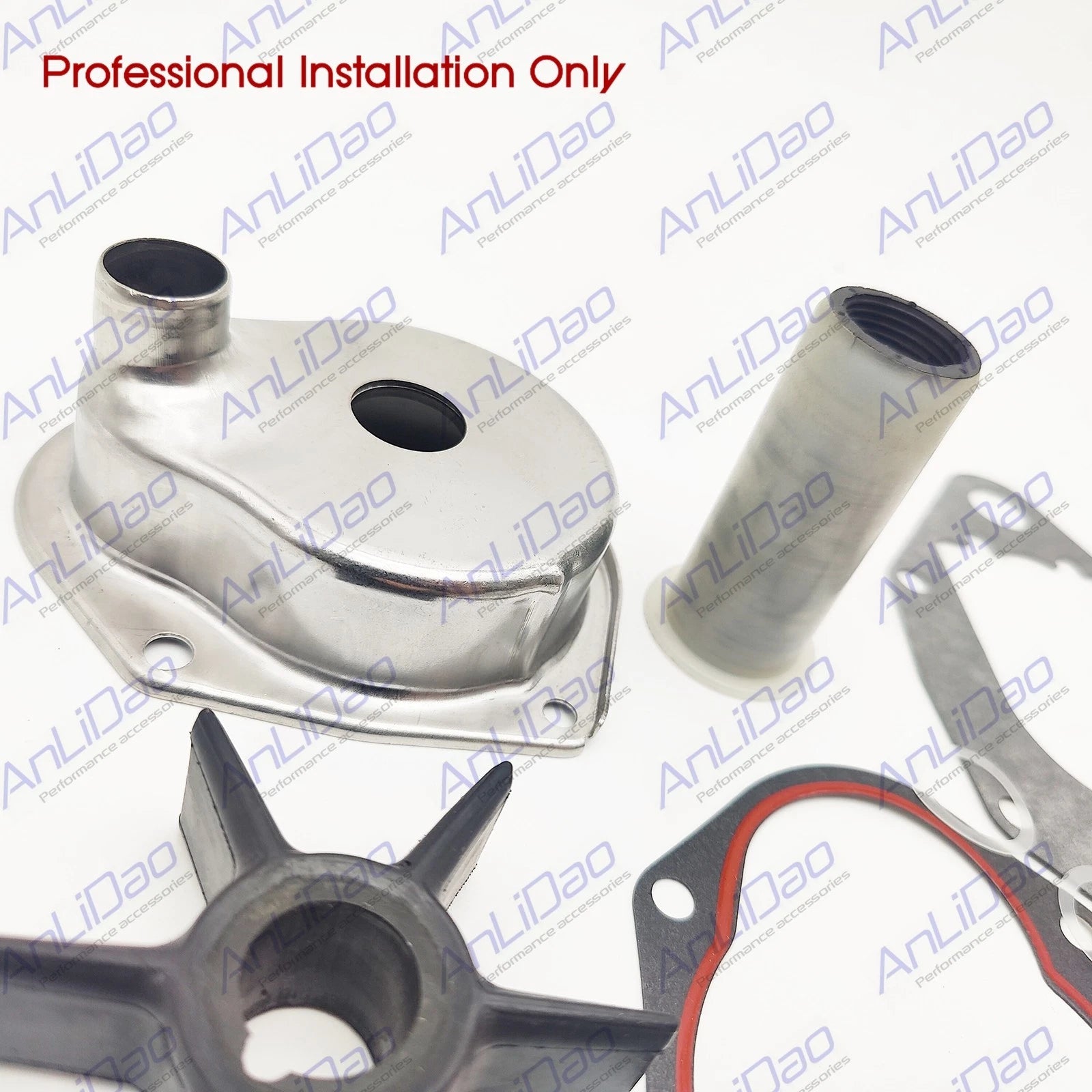 Water Pump Impeller Housing Kit for Mercury 40HP-60HP (1991–Present) 46-812966A12