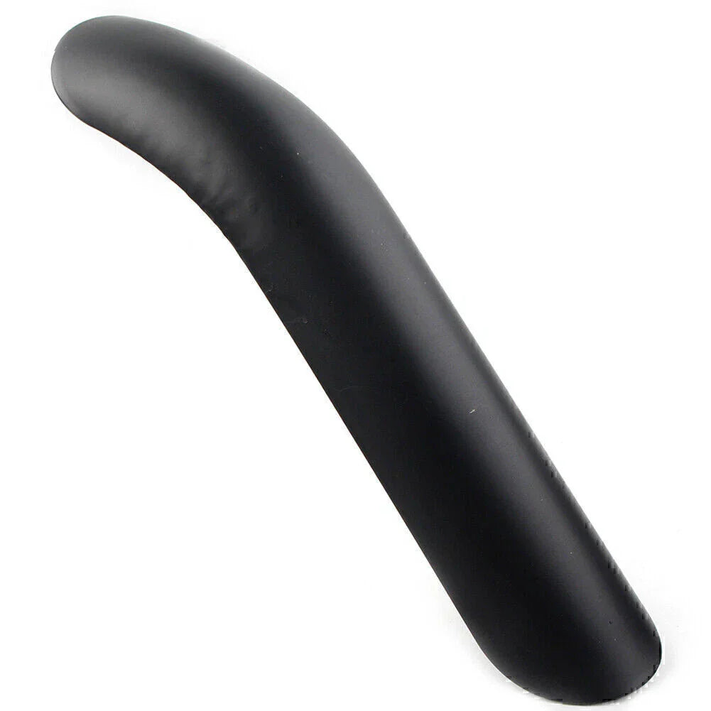 Curved Black Exhaust Muffler Pipe Heat Shield Cover for Harley
