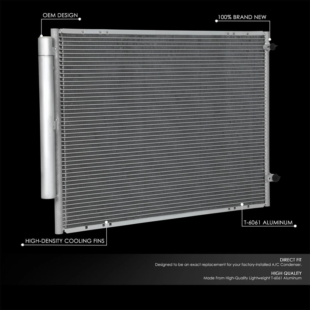 A/C Condenser for Lexus RX330 RX350 (2006–2009) Aluminum Replacement