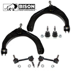 6pc Front Upper Control Arm Sway Bar Ball Joint Kit for Dodge