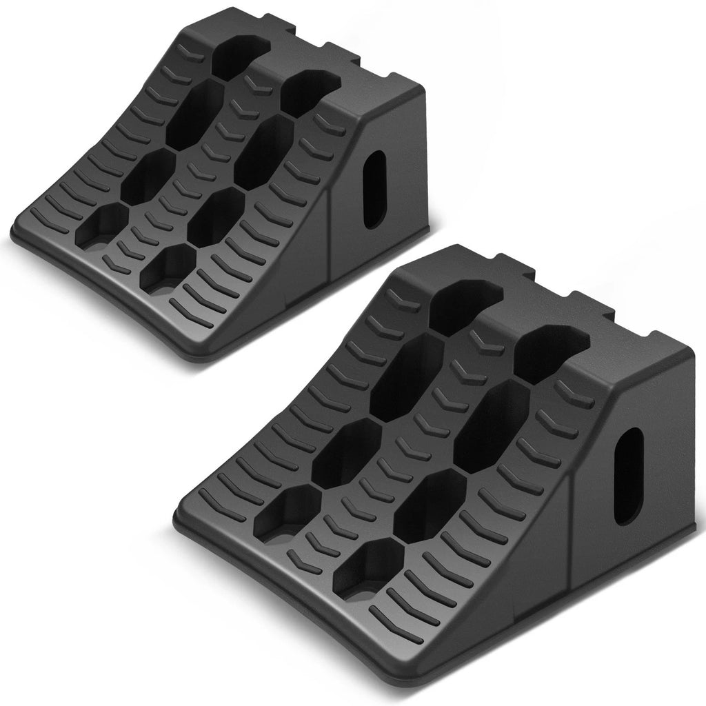 Stackable Wheel Chock for Heavy-Duty Use (80000 lbs Capacity)