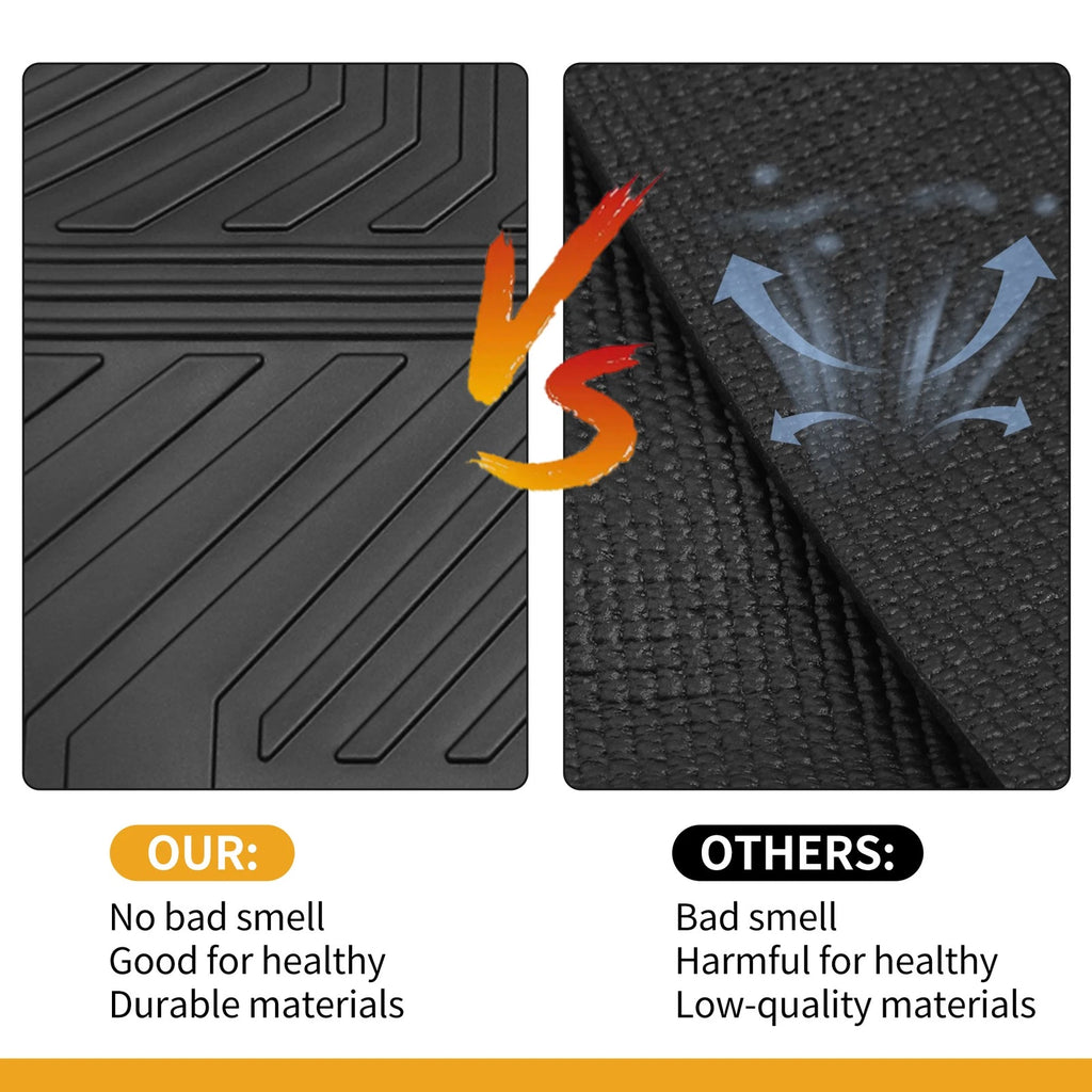 Cargo Liner Rear Trunk Mat for Honda Civic (2022–2024) TPE Irregular Stripes