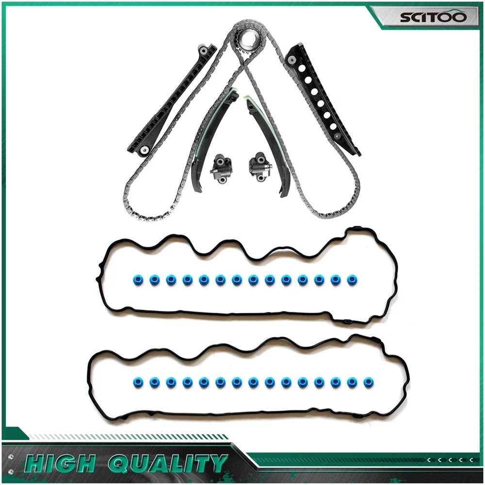 Timing Chain Kit & Valve Cover Gasket Set for Ford F-150 Lincoln (2004–2006)