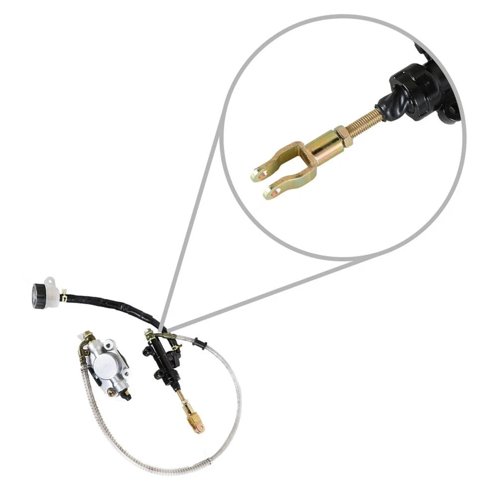 Rear Hydraulic Brake Assembly for Go Kart Golf Cart ATV