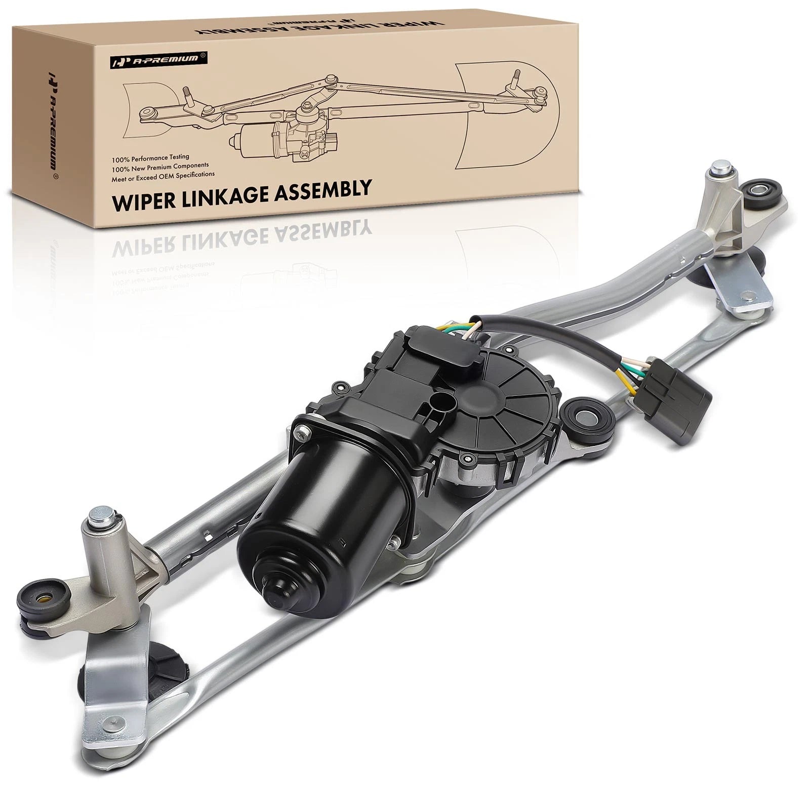 Front Wiper Motor & Linkage Assembly for Chevrolet Cruze (2011â2016)